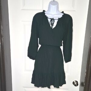 Dark Forest Green Women's Dress